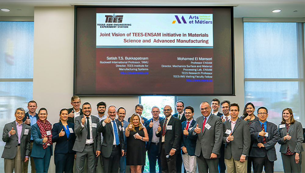 group photo of attendees at the third TEES ENSAM workshop.