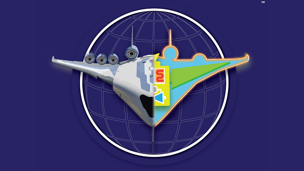  Illustration depicting lightweight aircraft design