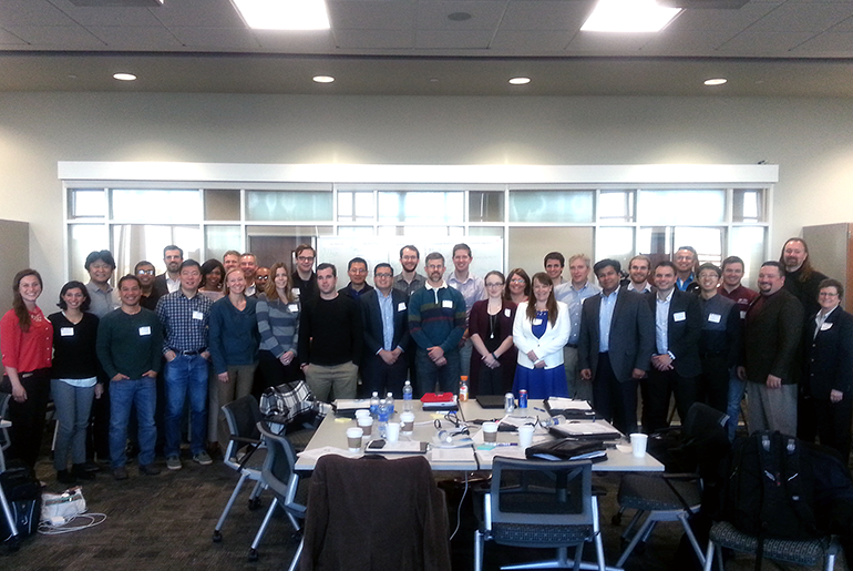 Photo of group of attendees of commercialization boot camp