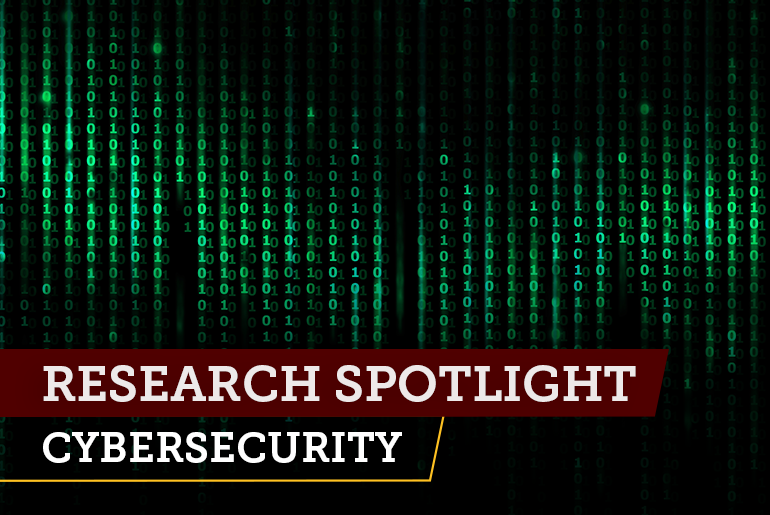 Banner of Research Spotlight Cybersecurity