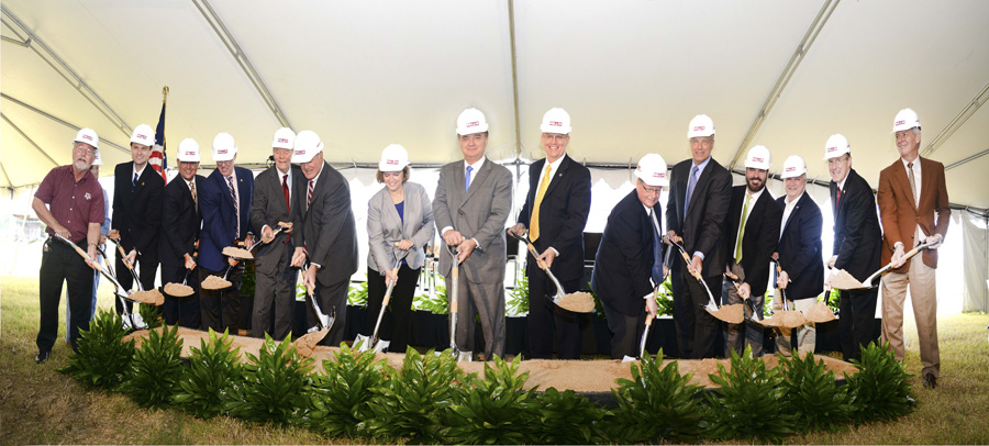 Texas A&M University System Officials Breaking Ground 