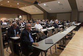 Photo of professionals in the audience