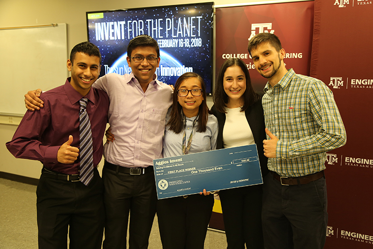 Invent for the Planet winners.
