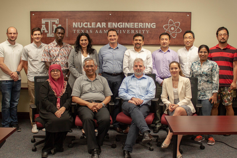 Nuclear Engineering Texas A&amp;M University Nuclear Security Division of the International Atomic Energy Agency delegation