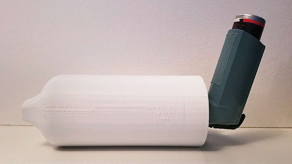 Moreno and his team designed a 3D printed diffuser to treat COVID-19 patients in response to hospitals facing a critical shortage of diffusers from their normal suppliers.