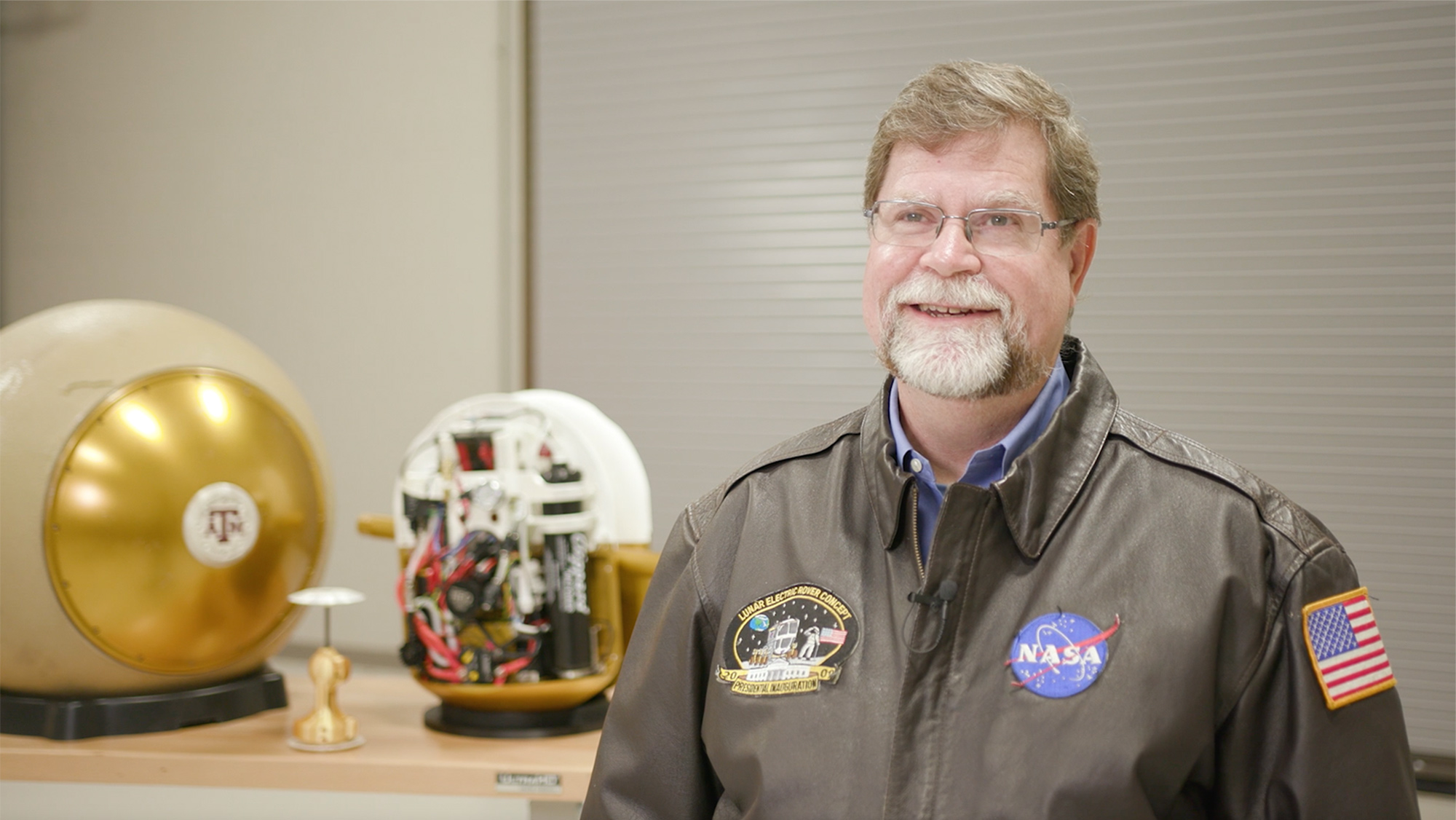 Dr. Robert Ambrose in his lab